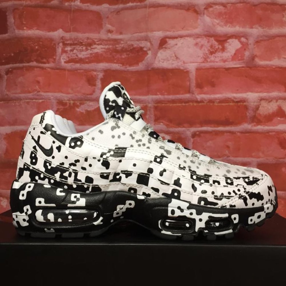 NIKE AIR MAX 95 CAV EMPT WHITE BLACK STEALTH CAMO